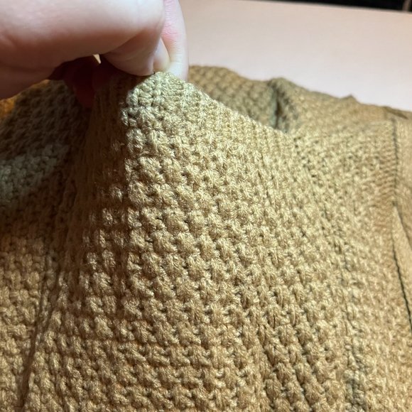 Sherosa Women's Oversized Sweaters Cable Knit Open Front Chunky Cardigan - Picture 8 of 8